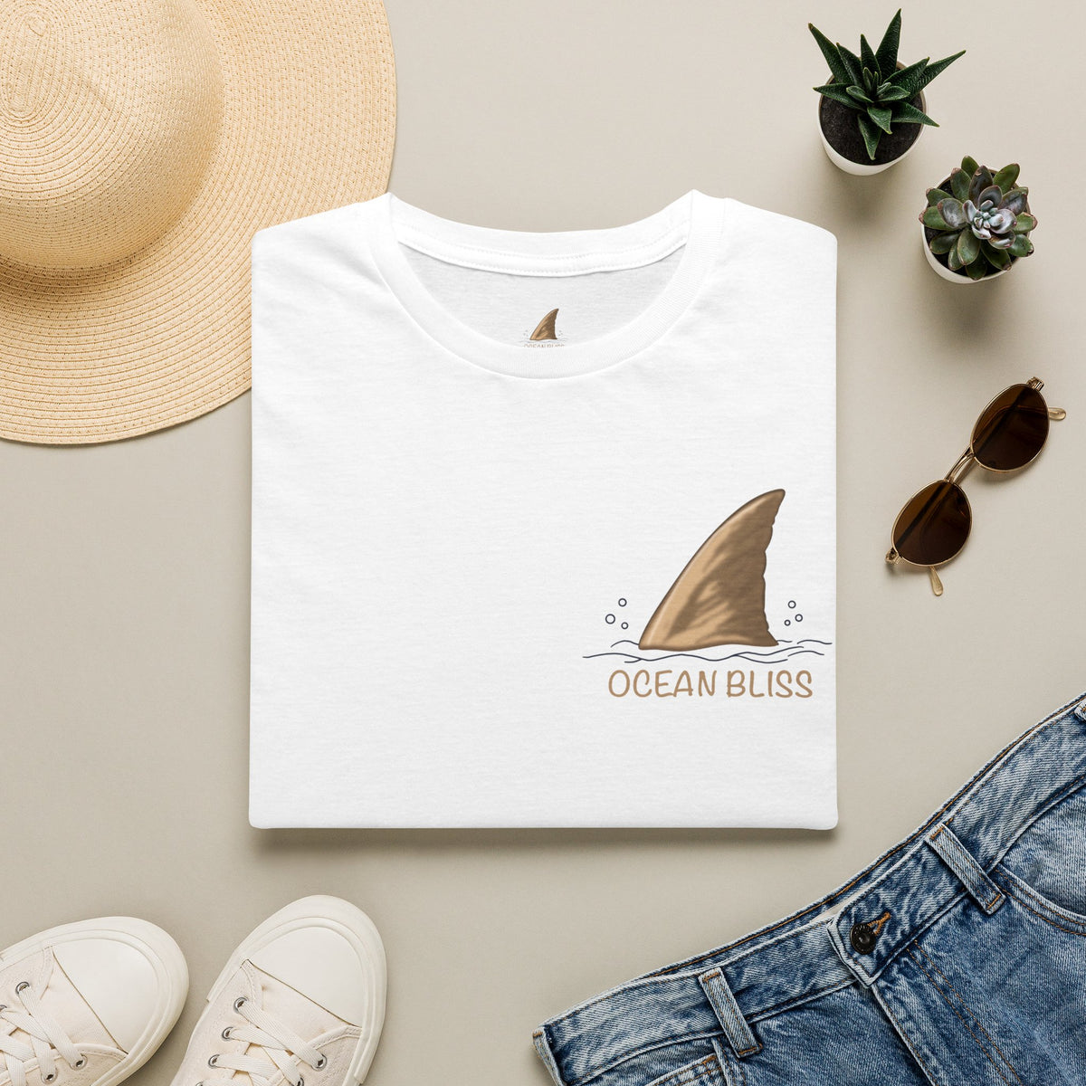 Ocean Bliss| Lemon Shark Unisex T-Shirt
