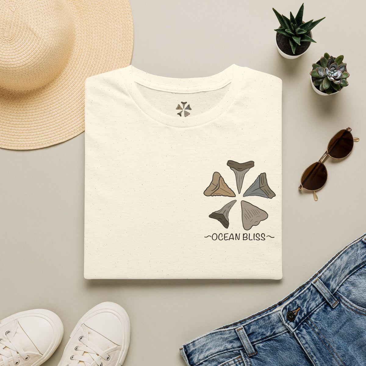 Ocean Bliss| Sharks of our oceans unisex T-shirt