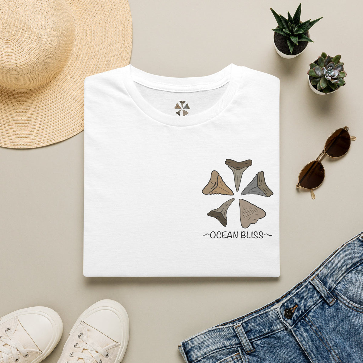 Ocean Bliss| Sharks of our oceans unisex T-shirt