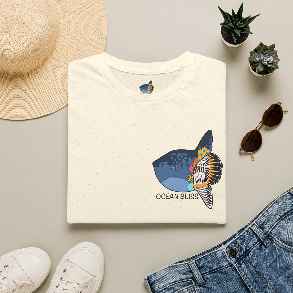Ocean Bliss| mola mola unisex t-shirt