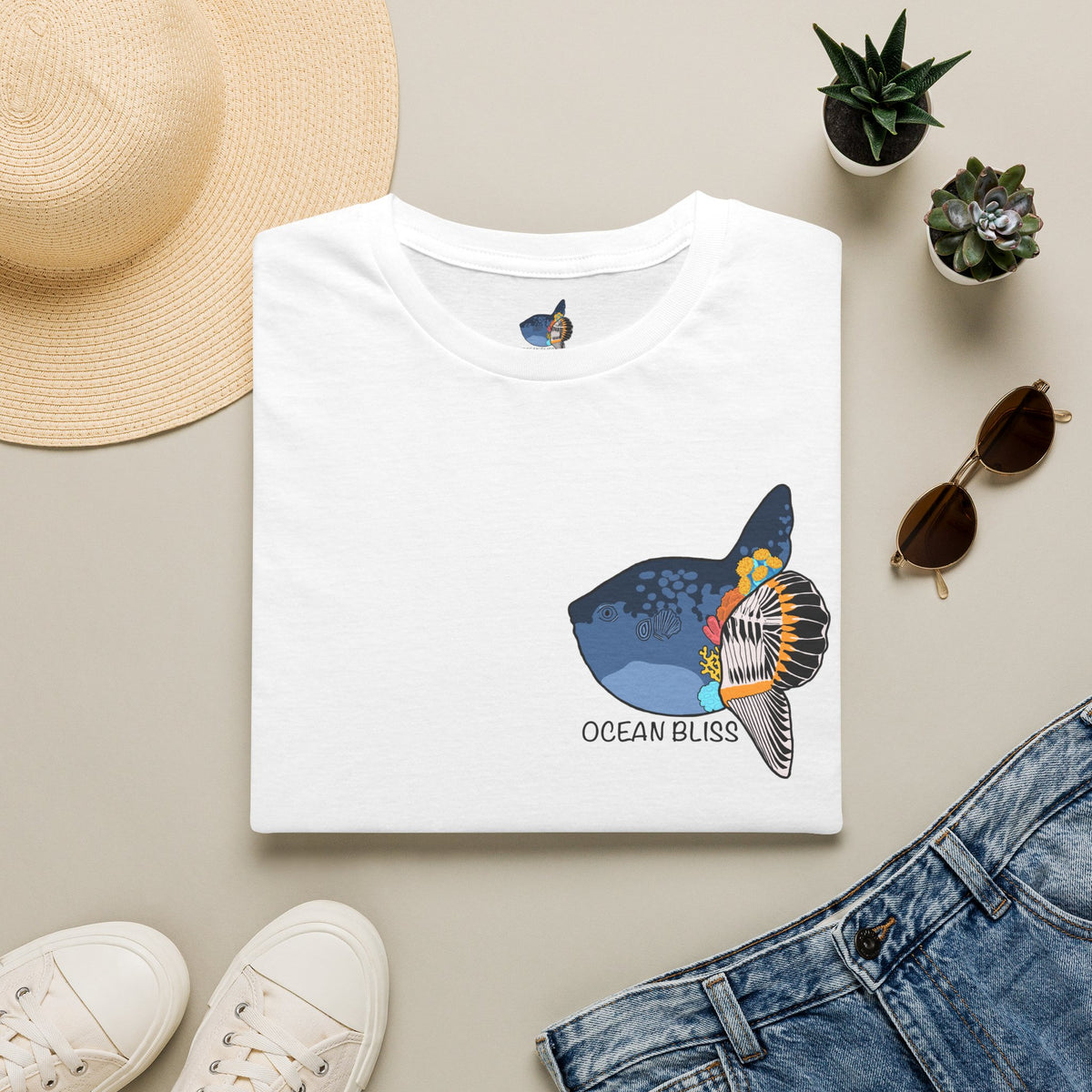 Ocean Bliss| mola mola unisex t-shirt